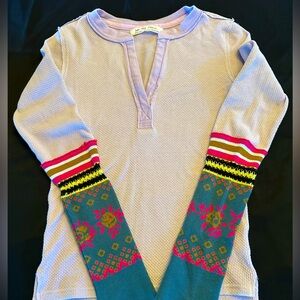 Free People Mikah layering thermal cuff. XS color lavender. Excellent condition.